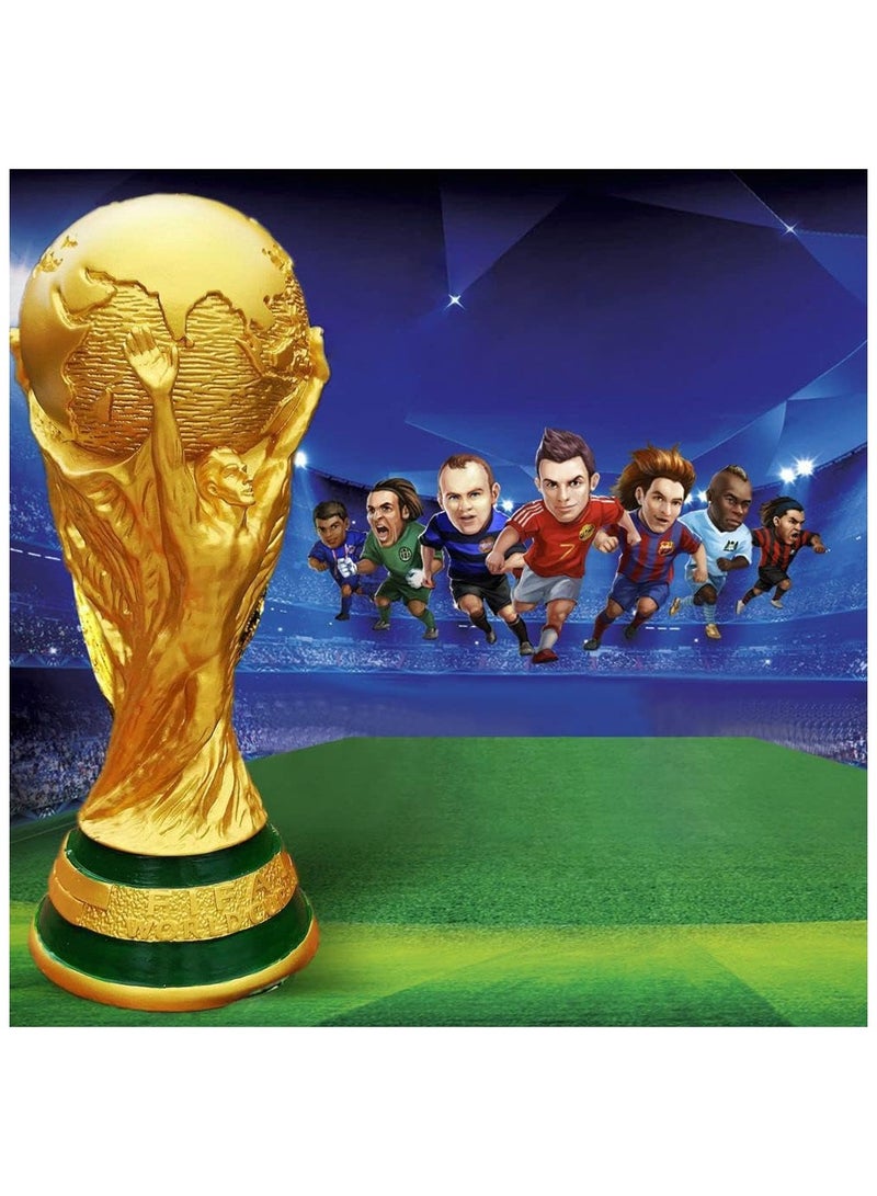 Golden Resin Football Trophy Champion Gold Trophy World Cup Fans Football Competition - Image 4